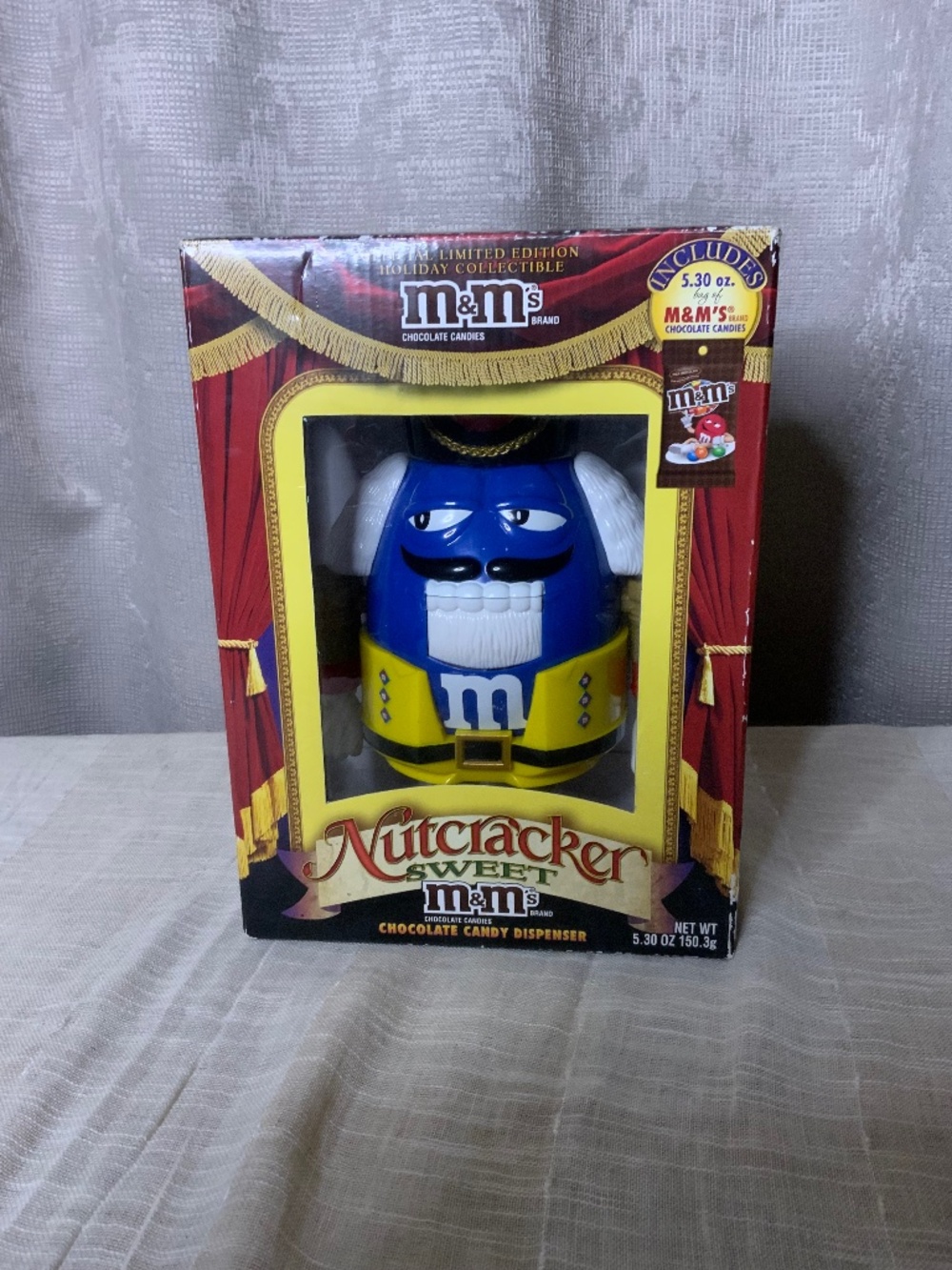 M&M Nutcracker Collectible Candy Dispenser